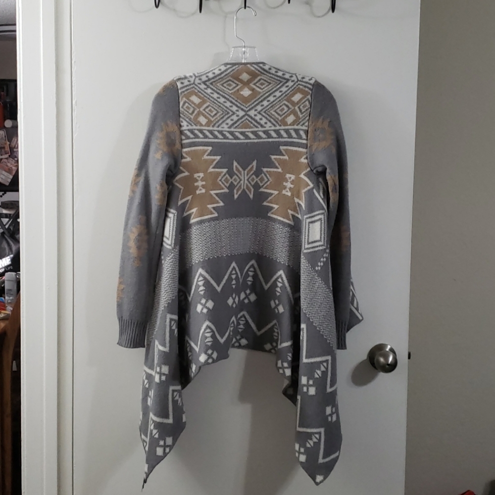 Aztec Print Cardigan - Picture 2 of 2